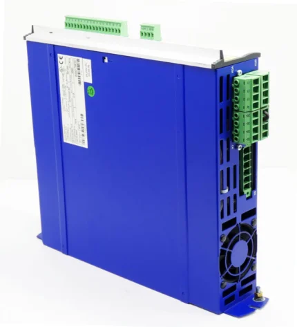 Industrial drive unit side view, spare component for automated production equipment