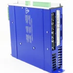 Surface detail shot of industrial drive unit for automation equipment